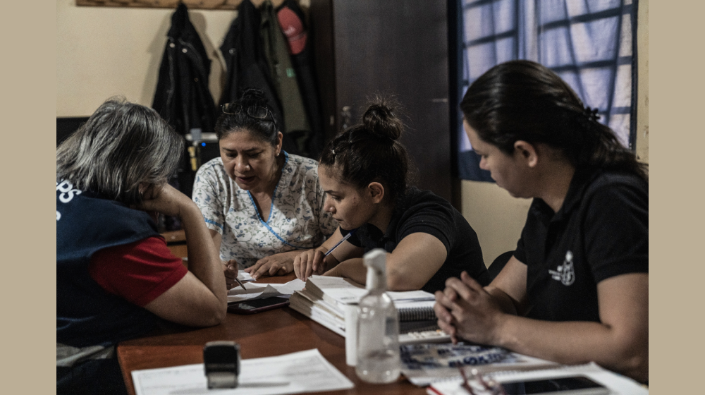 Grupo de profesionales de la salud del Chaco Paraguayo.