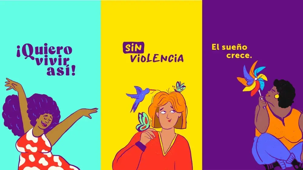 ¡Quiero vivir así! #SinViolencia