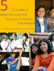 5 prioridades en adolescencia y juventud - Elecciones 2018